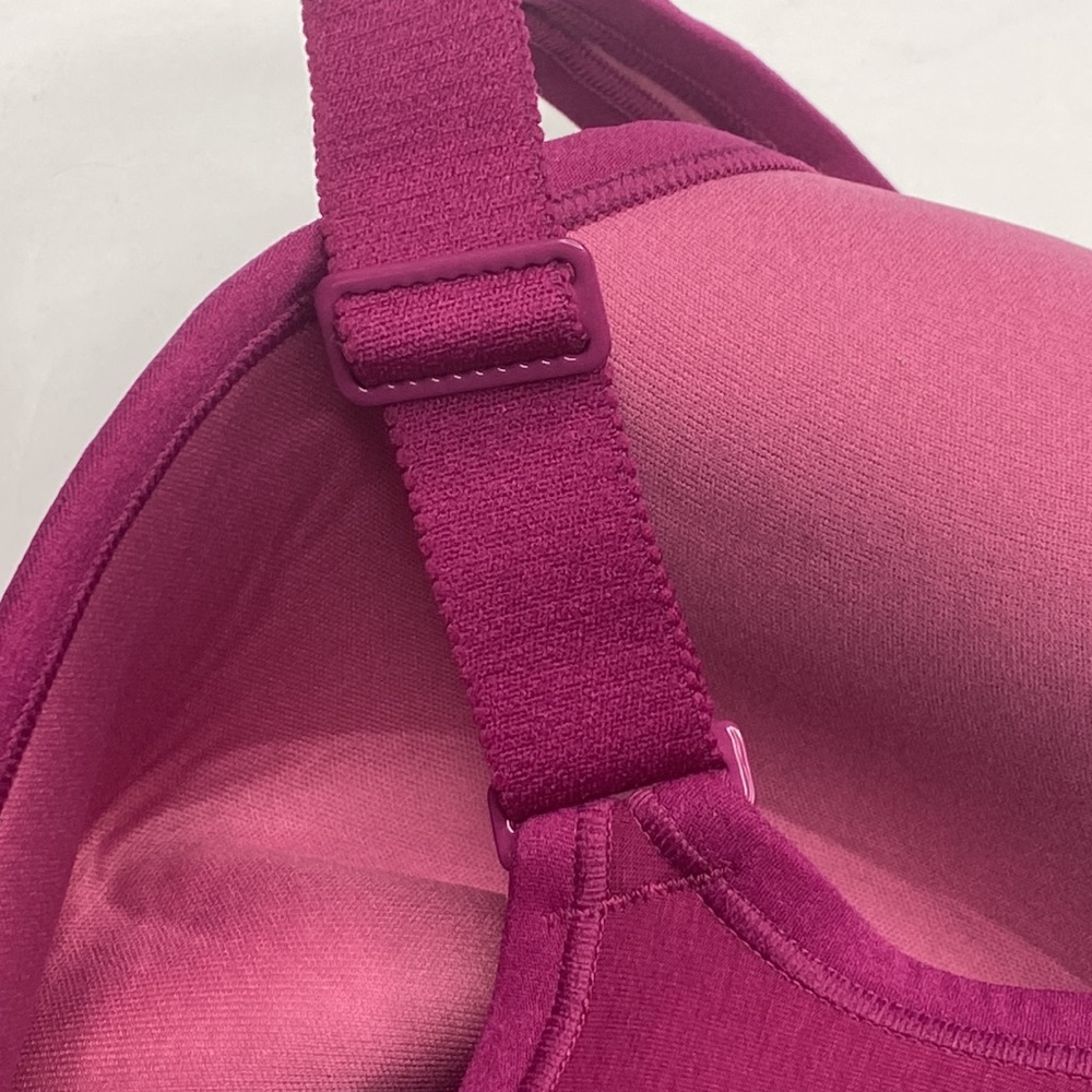 40H burgundy lace cotton lightly lined no wire bra Lane Bryant NWT plus size bra - Picture 8 of 8